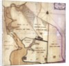 Map of farm and surrounding area drawn by George Washington