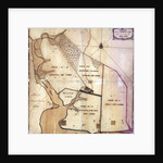 Map of farm and surrounding area drawn by George Washington