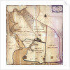 Map of farm and surrounding area drawn by George Washington