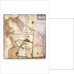 Map of farm and surrounding area drawn by George Washington