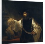 Aristotle with a Bust of Homer by Rembrandt Harmensz van Rijn