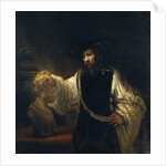 Aristotle with a Bust of Homer by Rembrandt Harmensz van Rijn