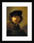 Self-Portrait with Velvet Beret by Rembrandt Harmensz van Rijn