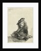 Self-Portrait Leaning on a Sill by Rembrandt Harmensz van Rijn