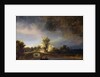 The Stone Bridge by Rembrandt Harmensz van Rijn