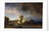 The Stone Bridge by Rembrandt Harmensz van Rijn