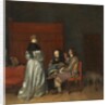 Three Figures Conversing in an Interior, known as 'The Paternal Admonition,' by Gerard ter Borch
