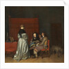 Three Figures Conversing in an Interior, known as 'The Paternal Admonition,' by Gerard ter Borch