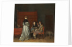 Three Figures Conversing in an Interior, known as 'The Paternal Admonition,' by Gerard ter Borch