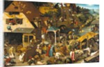 The Dutch Proverbs by Pieter Brueghel the Elder