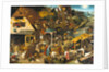 The Dutch Proverbs by Pieter Brueghel the Elder