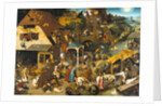 The Dutch Proverbs by Pieter Brueghel the Elder