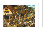 The Dutch Proverbs by Pieter Brueghel the Elder