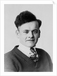 Young man smiles in a formal portrait, ca. 1920 by Anonymous