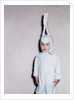Boy dressed in bunny costume, ca. 1955 by Anonymous