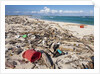 Trash-covered beach in Aruba by Anonymous