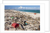 Trash-covered beach in Aruba by Anonymous