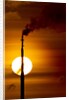 Oil Refinery Gas Flare, Aruba by Anonymous