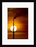 Oil Refinery Gas Flare, Aruba by Anonymous