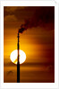 Oil Refinery Gas Flare, Aruba by Anonymous