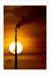 Oil Refinery Gas Flare, Aruba by Anonymous