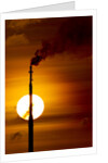 Oil Refinery Gas Flare, Aruba by Anonymous