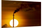 Oil Refinery Gas Flare, Aruba by Anonymous