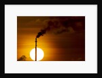 Oil Refinery Gas Flare, Aruba by Anonymous