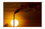 Oil Refinery Gas Flare, Aruba by Anonymous