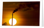 Oil Refinery Gas Flare, Aruba by Anonymous