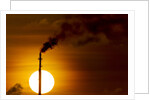 Oil Refinery Gas Flare, Aruba by Anonymous