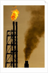Oil Refinery at Curacao by Anonymous