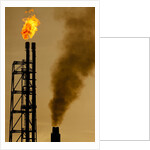 Oil Refinery at Curacao by Anonymous
