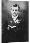 Portrait of a young boy in church, ca. 1930 by Anonymous