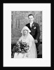 Wedding portrait of young couple, ca. 1924 by Anonymous