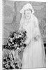 Bride in her wedding gown, ca. 1924 by Anonymous