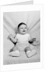 Baby boy portrait, ca. 1952 by Anonymous