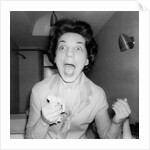 Woman screaming, ca. 1956 by Anonymous