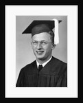 High school graduation portrait of young man, ca. 1945 by Anonymous