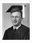 High school graduation portrait of young man, ca. 1945 by Anonymous