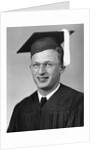 High school graduation portrait of young man, ca. 1945 by Anonymous