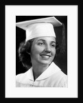 High school graduation portrait, ca. 1946 by Anonymous