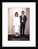 Grade school graduate with her brother, ca. 1966 by Anonymous