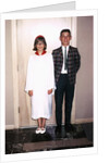 Grade school graduate with her brother, ca. 1966 by Anonymous