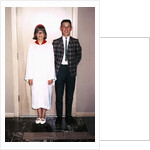 Grade school graduate with her brother, ca. 1966 by Anonymous