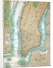 Map of lower Manhattan and Central Park by Anonymous