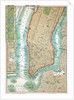Map of lower Manhattan and Central Park by Anonymous