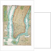 Map of lower Manhattan and Central Park by Anonymous