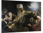 Belshazzar's Feast by Rembrandt van Rijn