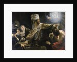 Belshazzar's Feast by Rembrandt van Rijn